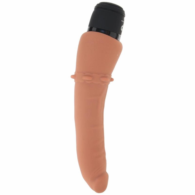 Dildos | Powercock 7 Inch Slim Realistic Vibe In Mocha Dildos Brown