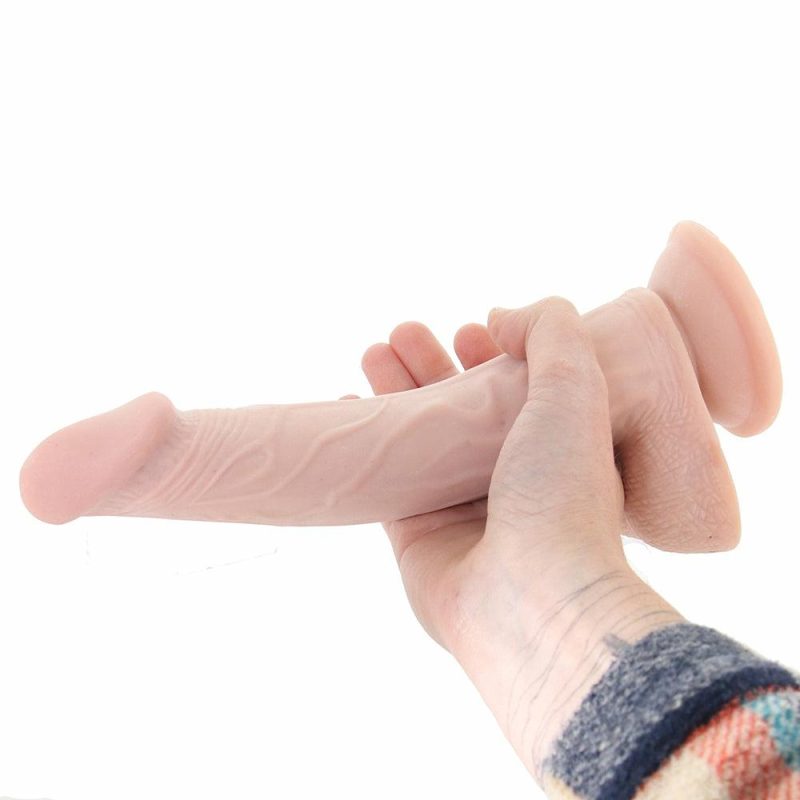 Dildos | Real Cocks Dual Layered 9 Inch Dildo In Light Dildos Dildos