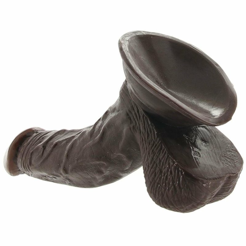 Dildos | Real Skin Whoppers 6.5 Inch Dildo In Brown Dildos Dildos