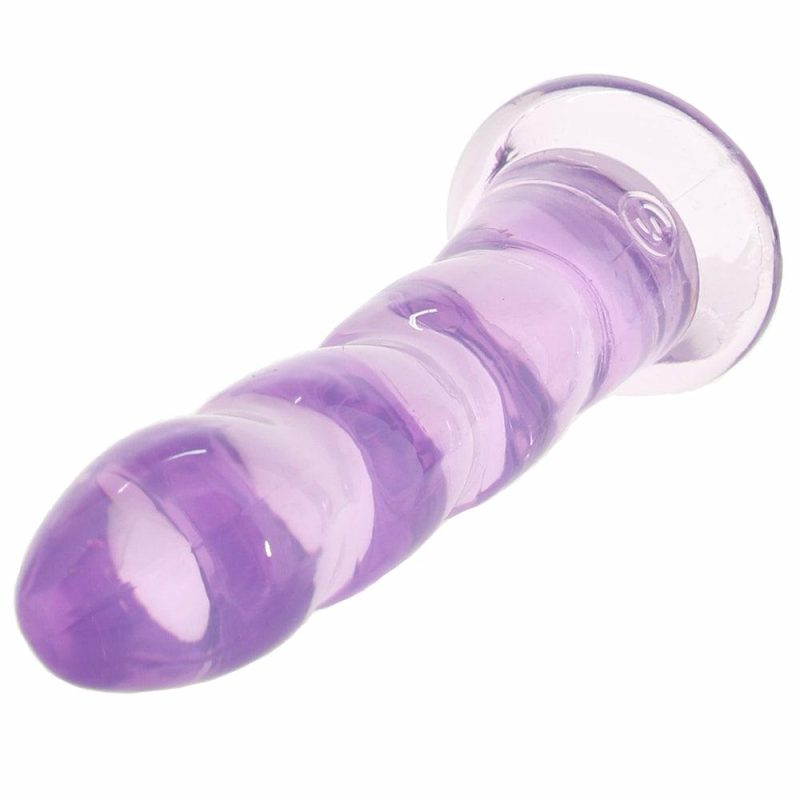 Dildos | Realrock 7 Inch Ripply Dildo In Purple Dildos Dildos