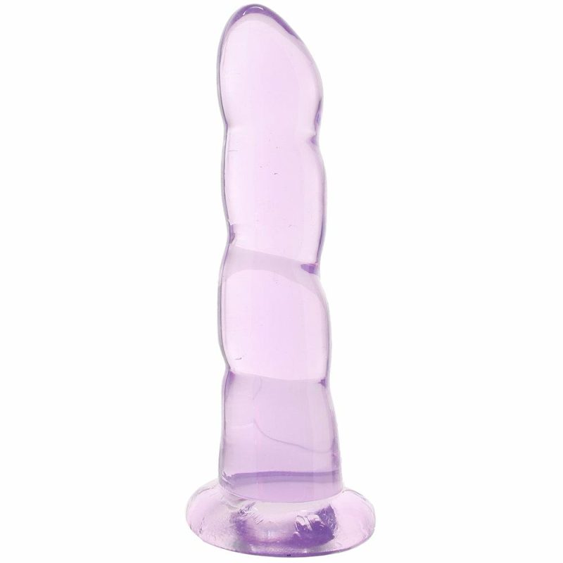 Dildos | Realrock 7 Inch Ripply Dildo In Purple Dildos Dildos