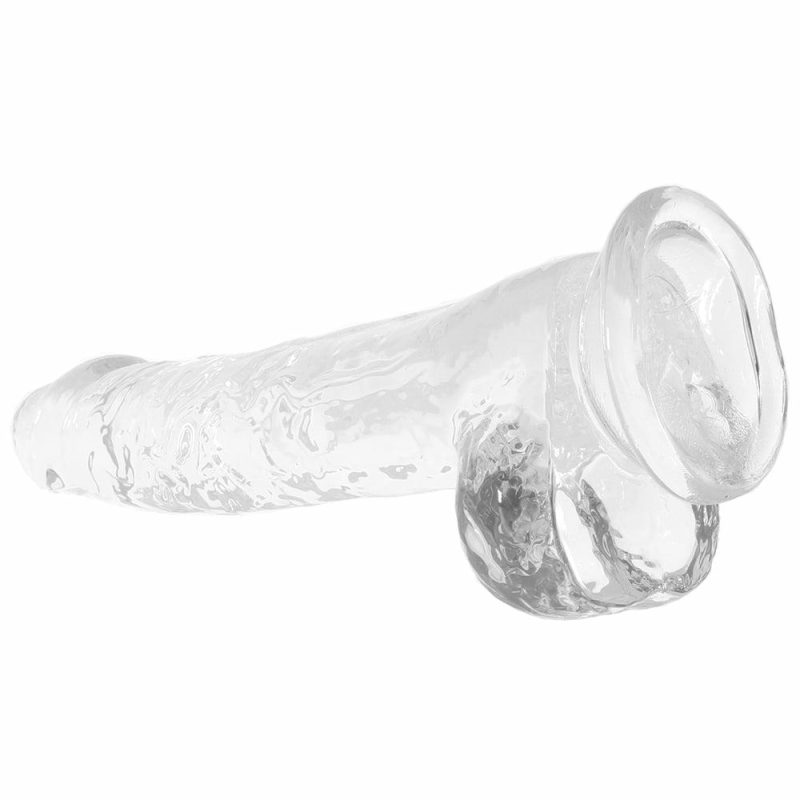 Dildos | Realrock 8 Inch Realistic Ballsy Dildo Dildos Dildos