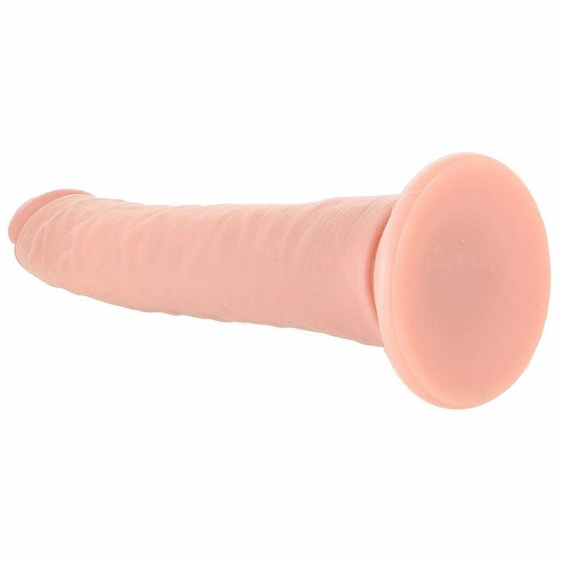 Dildos | Realrock Slim 8 Inch Dildo In White Dildos Dildos