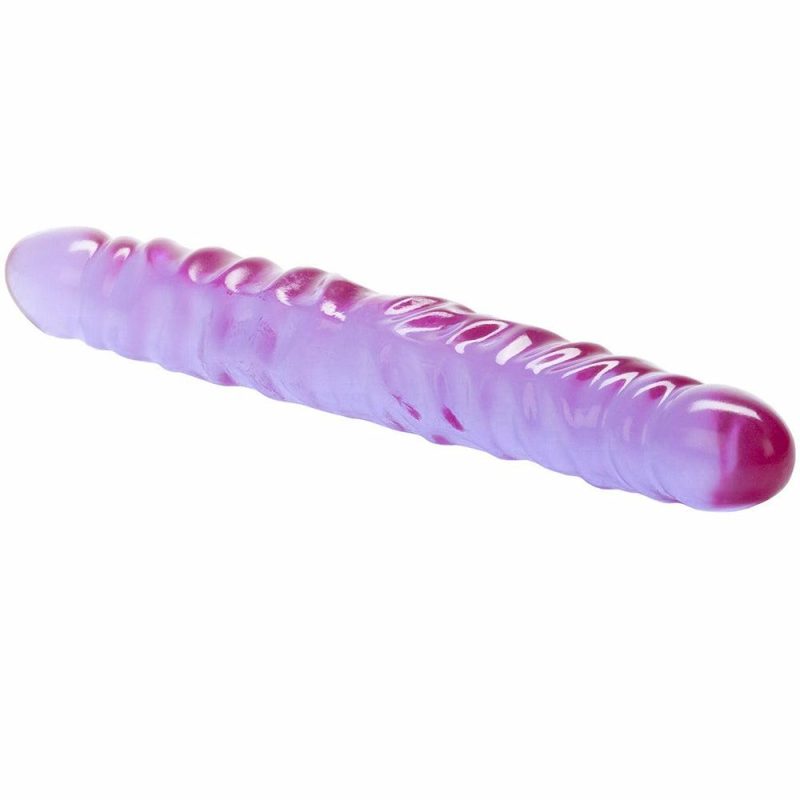 Dildos | Reflective Gel 12 Inch Veined Double Dildo Dildos CalExotics