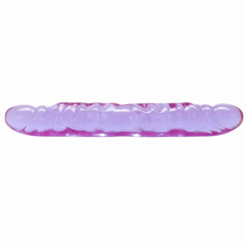 Dildos | Reflective Gel 12 Inch Veined Double Dildo Dildos CalExotics