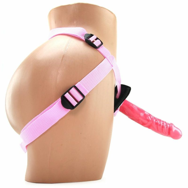 Dildos | Shane’s World Pink Harness With Stud Dildos CalExotics