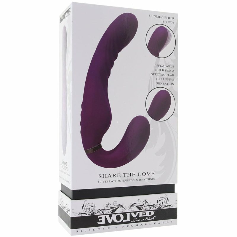 Dildos | Share The Love Inflatable Strapless Strap-On Dildos Dildos