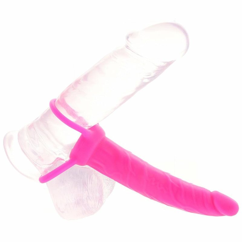 Dildos | Silicone Love Rider Dual Penetrator In Pink Dildos CalExotics