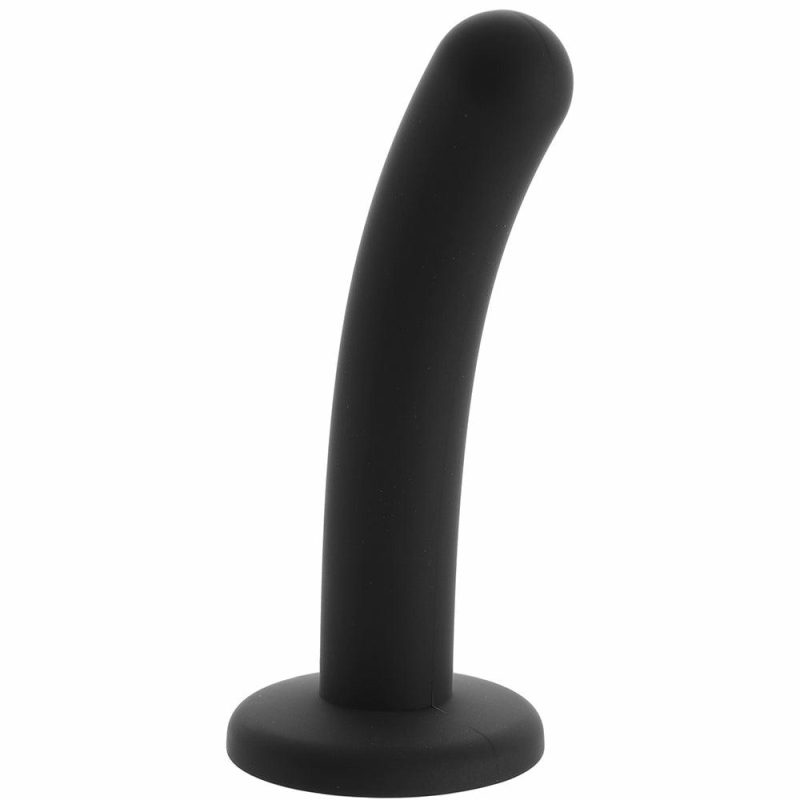 Dildos | Silicone Pegging Probe In Black Anal Sex Toys Anal Sex Toys