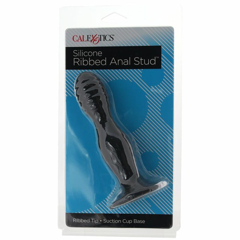 Dildos | Silicone Ribbed Anal Stud Probe Anal Sex Toys Anal Sex Toys