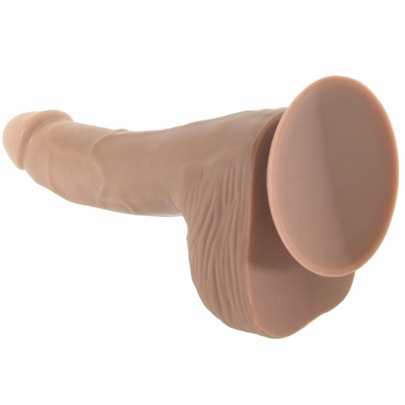 Dildos | Silicone Studs 8 Inch Dildo In Brown Dildos CalExotics