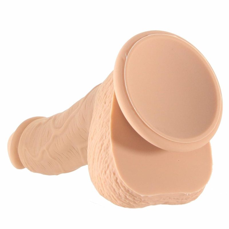 Dildos | Silicone Studs Dual Density 6.25 Inch Dildo In Ivory Dildos CalExotics