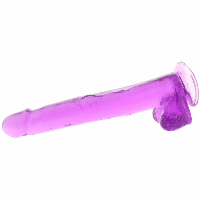 Dildos | Size Queen 12 Inch Jelly Dildo In Purple Dildos CalExotics