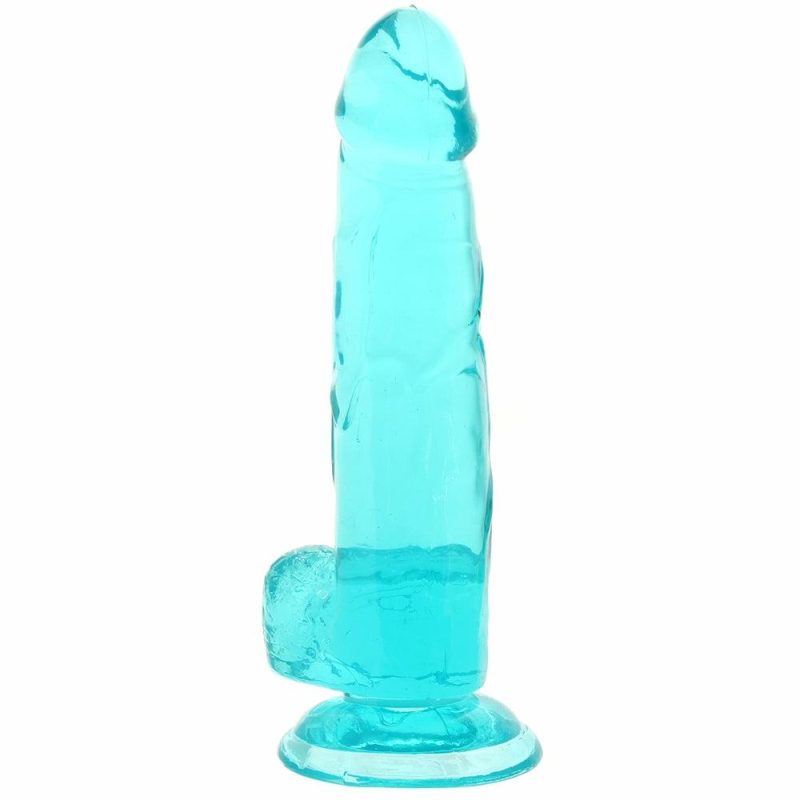 Dildos | Size Queen 6 Inch Jelly Dildo In Teal Dildos CalExotics