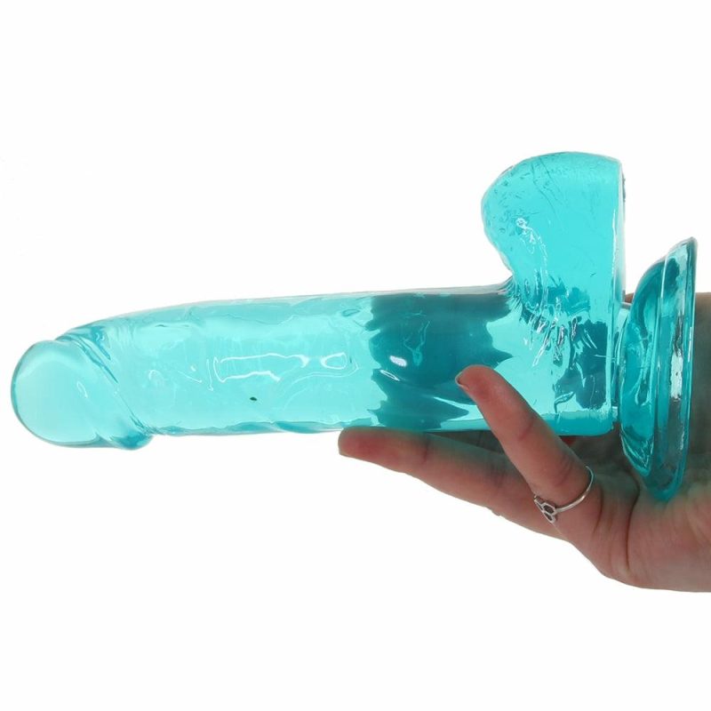 Dildos | Size Queen 6 Inch Jelly Dildo In Teal Dildos CalExotics