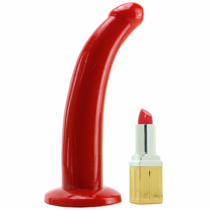 Dildos | Sophia’s Red Rider Harness And G-Spot Dildo Dildos CalExotics