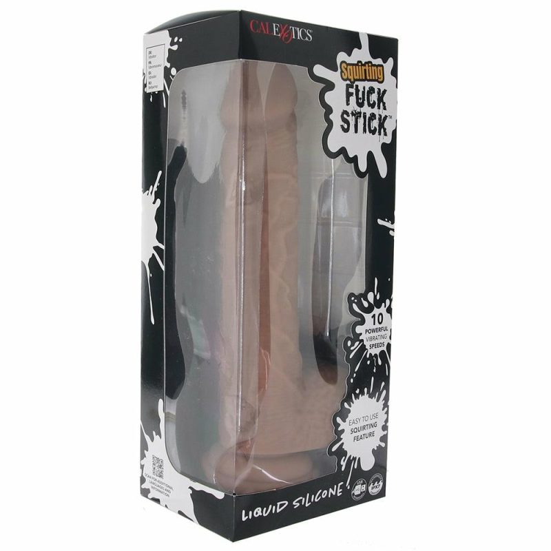 Dildos | Squirting Fk Stick Vibe In Brown Dildos Brown