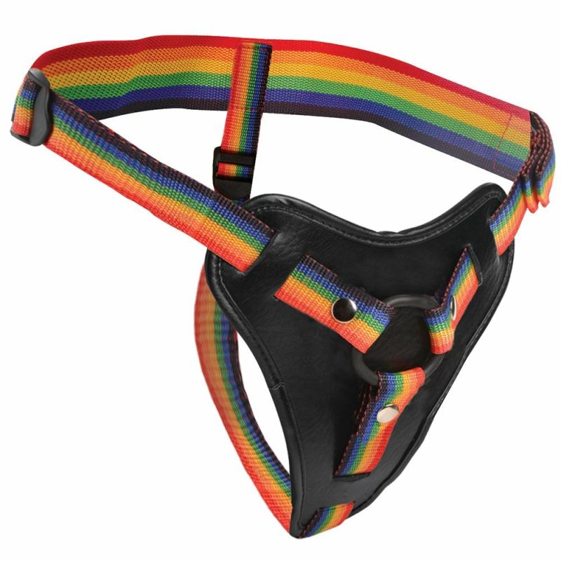 Dildos | Strap U Take The Rainbow Strap-On Harness Dildos Dildos