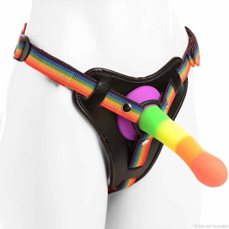 Dildos | Strap U Take The Rainbow Strap-On Harness Dildos Dildos