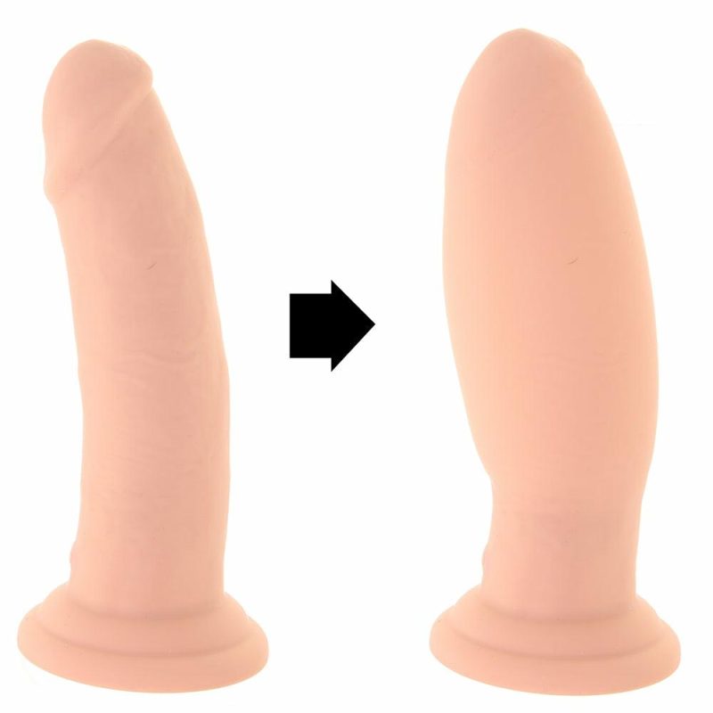 Dildos | Swell Inflatable & Vibrating 7 Inch Dildo Dildos Beige