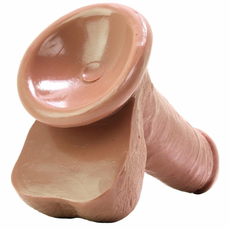 Dildos | The Perfect D 8 Inch Firmskyn Dildo With Balls In Caramel Dildos Dildos