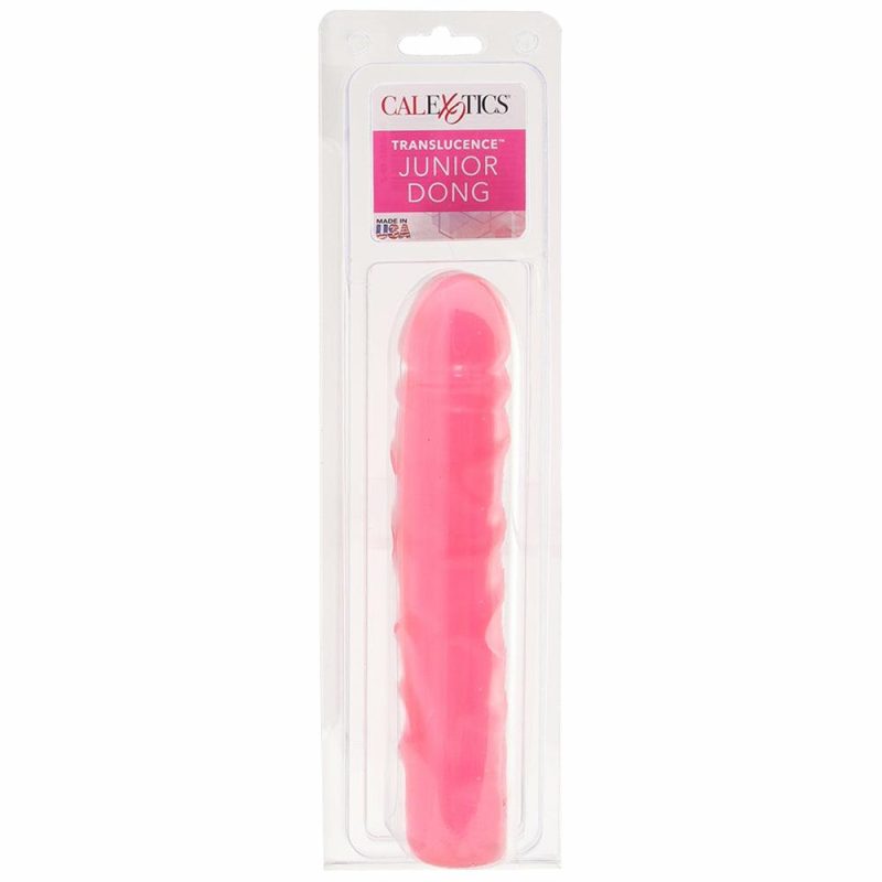 Dildos | Translucence Junior Dildo In Pink Dildos CalExotics