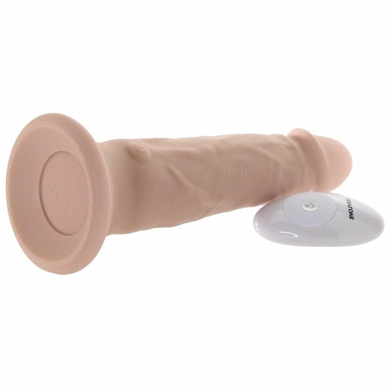 Dildos | Twirl Jam Rotating Realistic Vibe In Light Dildos Beige, White