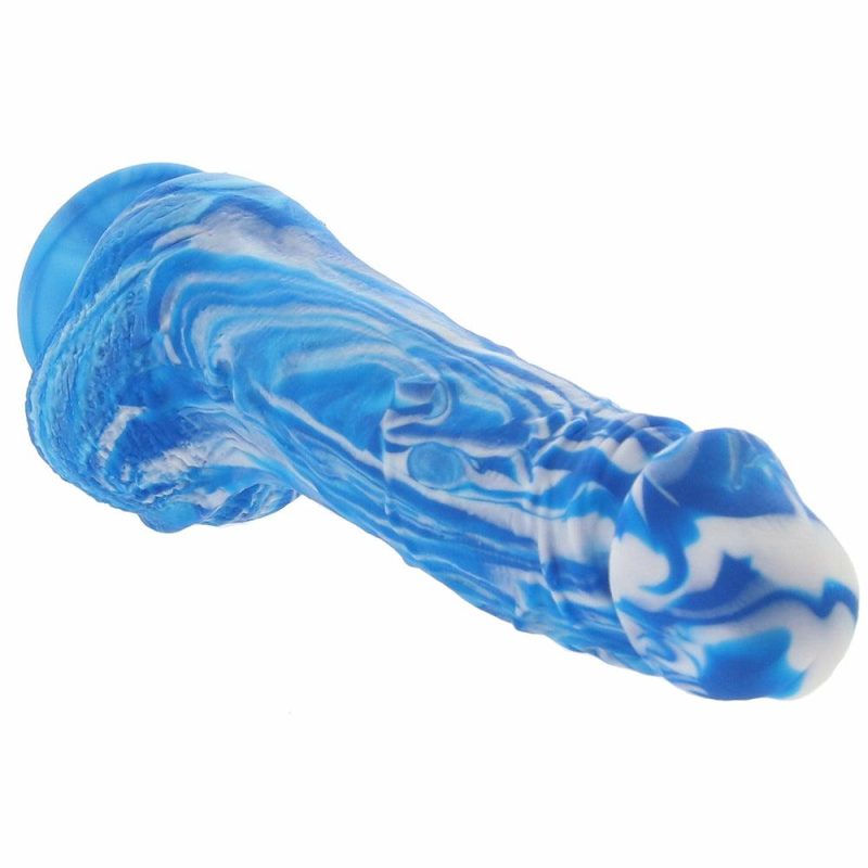 Dildos | Twisted Love 6 Inch Twisted Dildo In Blue Dildos CalExotics