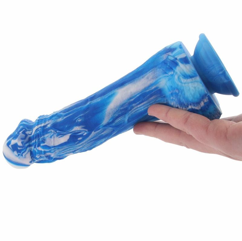 Dildos | Twisted Love 6 Inch Twisted Dildo In Blue Dildos CalExotics