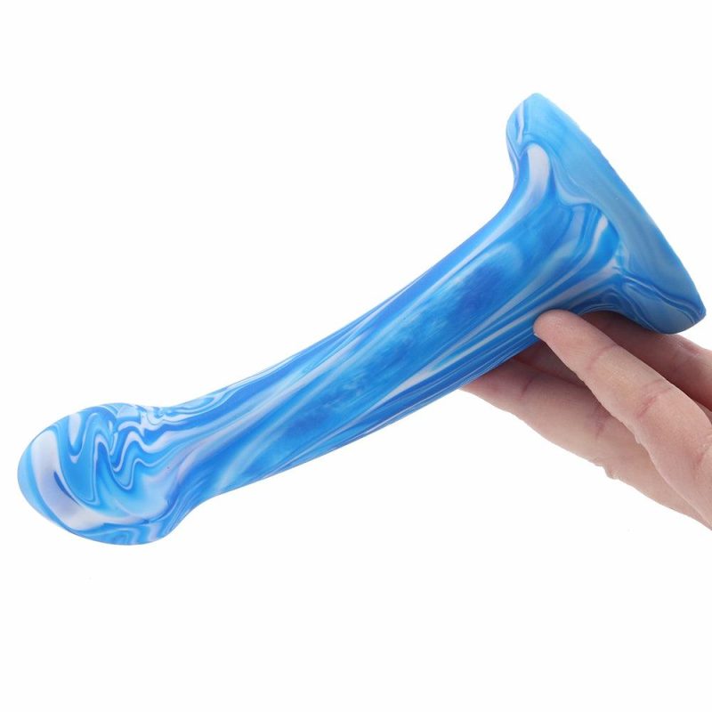 Dildos | Twisted Love Twisted Bulb Tip Probe In Blue Dildos CalExotics