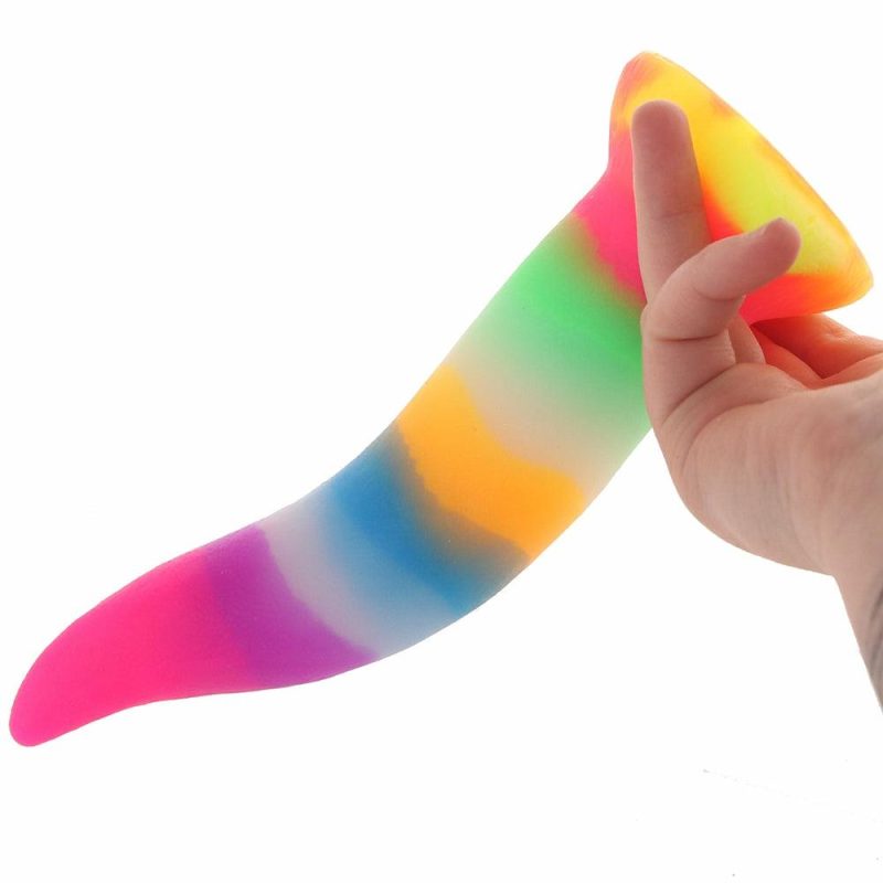 Dildos | Unicorn Kiss Glow-In-The-Dark Silicone Dildo Dildos Dildos