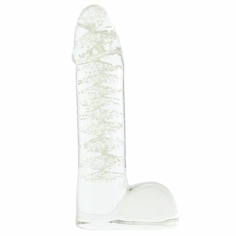 Dildos | Whipsmart Glow In The Dark Ballsy Glass Dildo Dildos Dildos