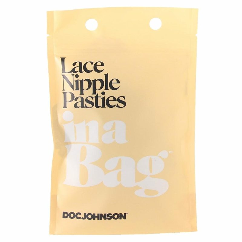 Lingerie | Lace Nipple Pasties In A Bag Lingerie Doc Johnson