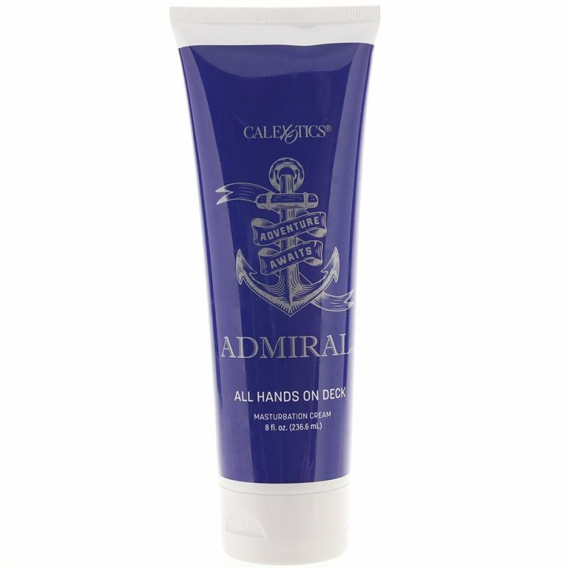 Lube | Admiral All Hands On Deck Masturbation Cream Lube In 8Oz Lube CalExotics