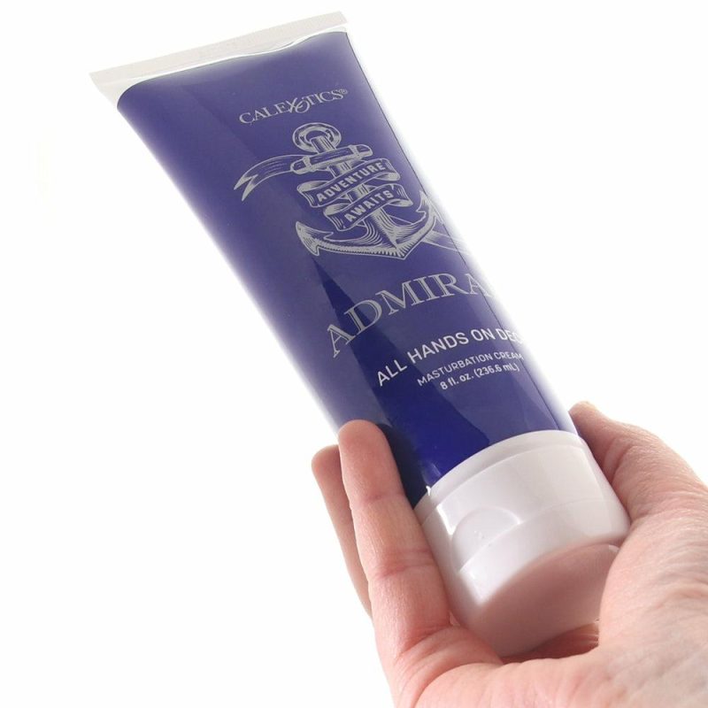 Lube | Admiral All Hands On Deck Masturbation Cream Lube In 8Oz Lube CalExotics