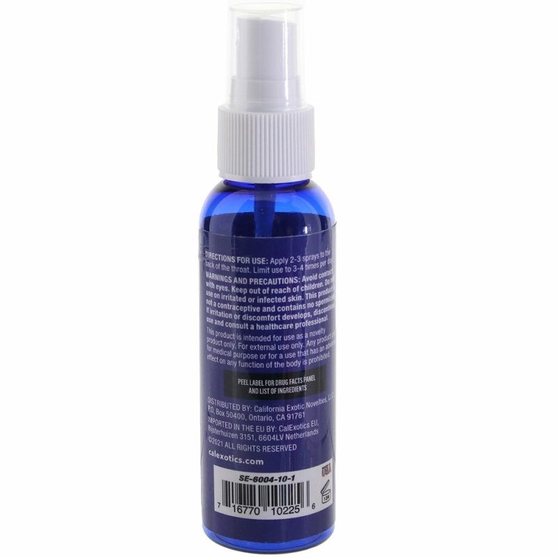 Lube | Admiral Blow Spearmint Desensitizing Throat Spray 2Oz Lube CalExotics