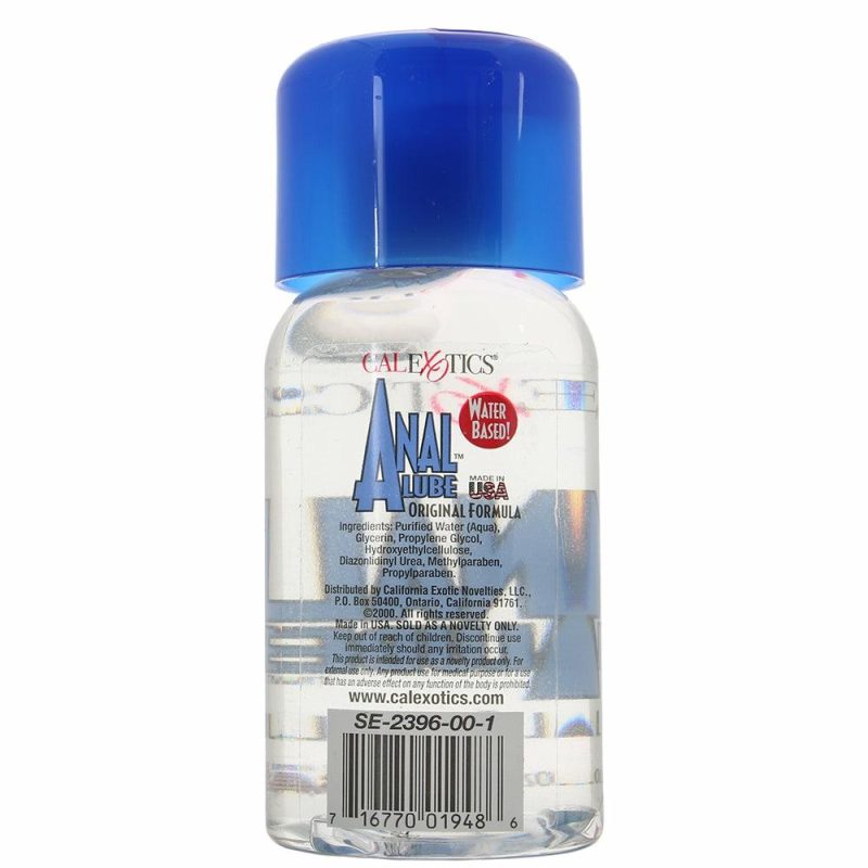 Lube | Anal Original Water Based Lubricant In 6Oz/177Ml Lube CalExotics