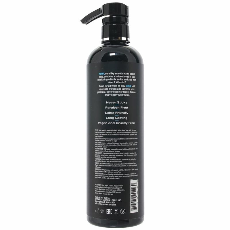 Lube | Aqua Lube 473Ml/16Oz In Fragrance Free Lube Lube