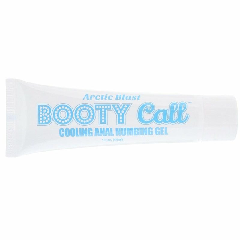 Lube | Booty Call Arctic Blast Cooling Anal Numbing Gel 1.5Oz Lube Little Genie