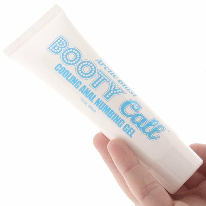 Lube | Booty Call Arctic Blast Cooling Anal Numbing Gel 1.5Oz Lube Little Genie