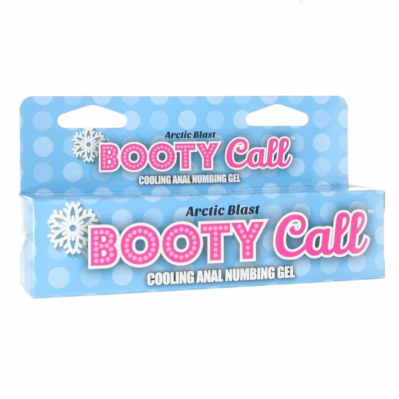 Lube | Booty Call Arctic Blast Cooling Anal Numbing Gel 1.5Oz Lube Little Genie