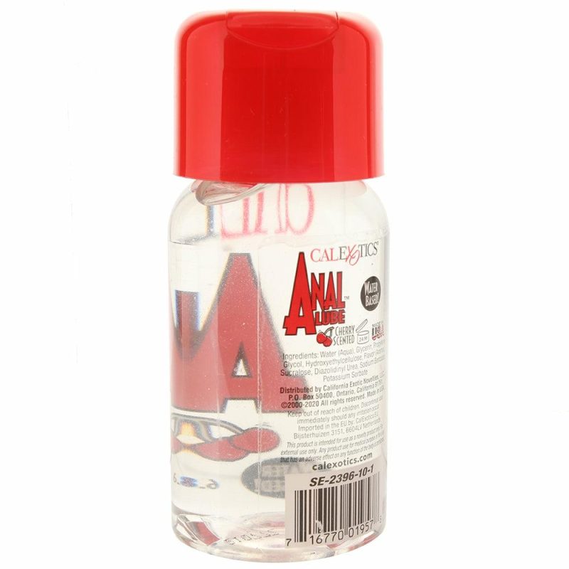 Lube | Cherry Scented Anal Lube In 6Oz Lube CalExotics