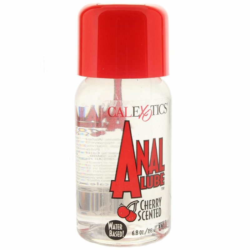 Lube | Cherry Scented Anal Lube In 6Oz Lube CalExotics