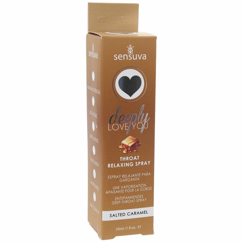 Lube | Deeply Love You Throat Relaxing Spray 1Oz In Salted Caramel Lube Lube