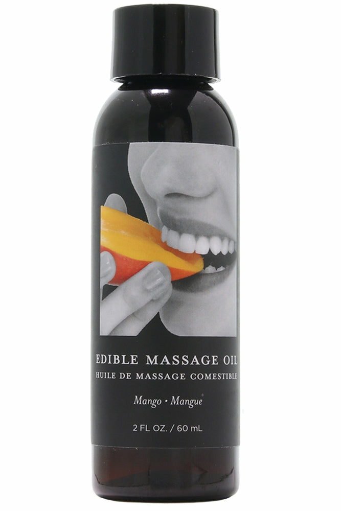 Lube | Edible Massage Oil 2Oz/60Ml In Mango Lube Earthly Body