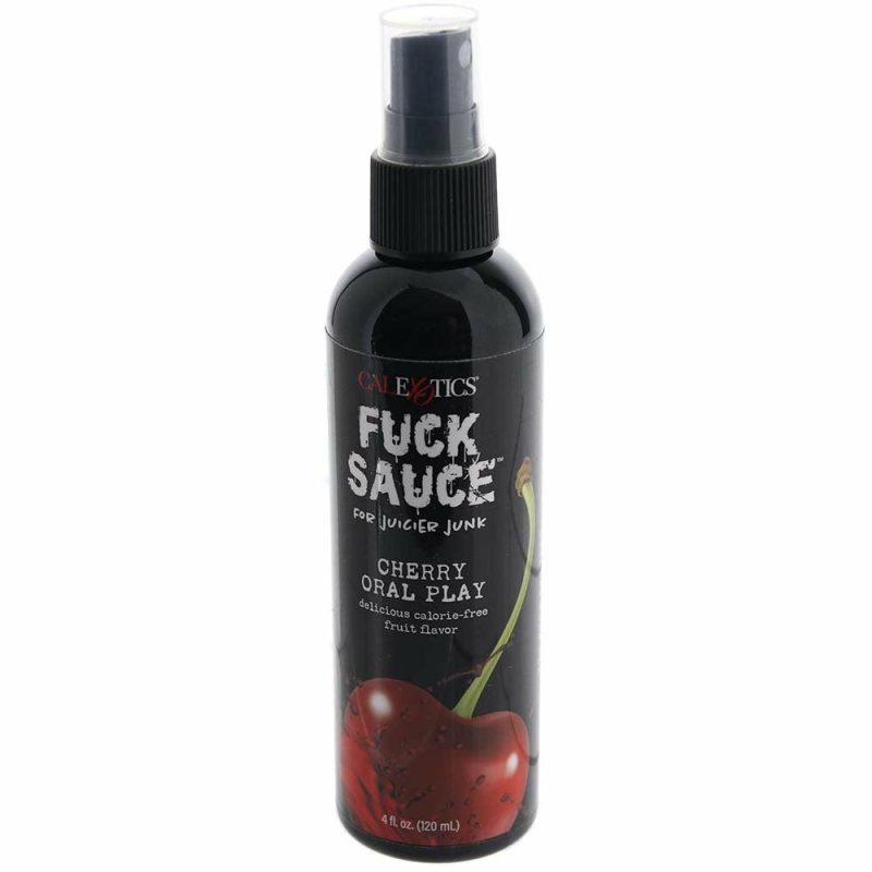 Lube | Fk Sauce Flavored Play Enhancer Spray 4Oz In Cherry Lube CalExotics