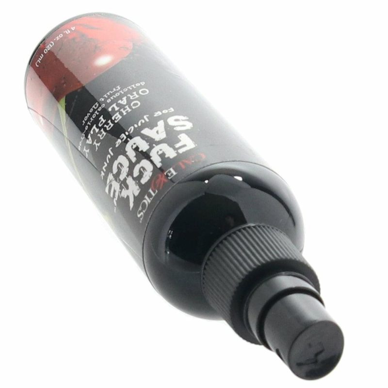 Lube | Fk Sauce Flavored Play Enhancer Spray 4Oz In Cherry Lube CalExotics