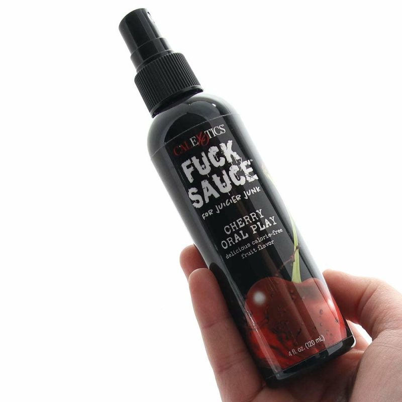 Lube | Fk Sauce Flavored Play Enhancer Spray 4Oz In Cherry Lube CalExotics