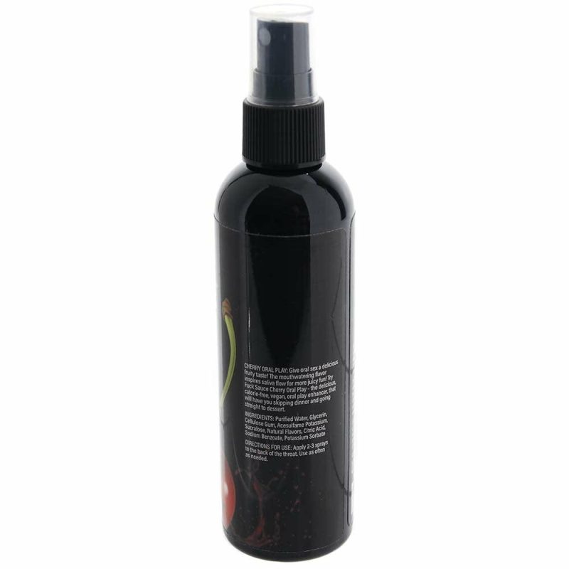 Lube | Fk Sauce Flavored Play Enhancer Spray 4Oz In Cherry Lube CalExotics