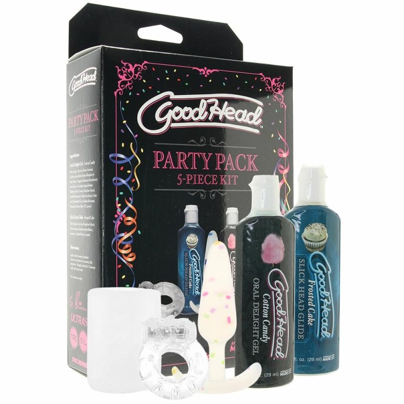 Lube | Goodhead 5-Piece Party Pack Anal Sex Toys Anal Sex Toys